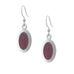 Scarlett Earring. Made from Pewter. Made in Fredericton NB New Brunswick Canada
