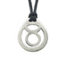 Taurus Zodiac Pendant. Made from Pewter. Black cord. Necklace. Made in Fredericton NB New Brunswick Canada