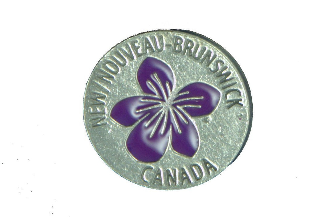 Violet New Brunswick Pin - PNB