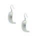Vogue Earring. Polish finish. Made from Pewter. Made in Fredericton NB New Brunswick Canada