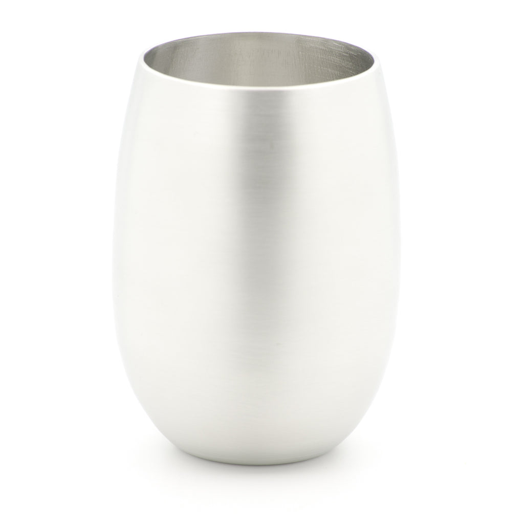 White Wine Tumbler. Made from Pewter. Made in Fredericton NB New Brunswick Canada