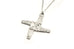 Large Saint Bridgid's Cross Pendant. Polish Finish. Made from Pewter. Necklace. Made in Fredericton NB New Brunswick Canada