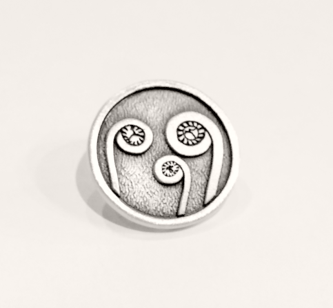 Fiddlehead Lapel Pin