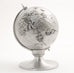 pewter globe miniature figurine