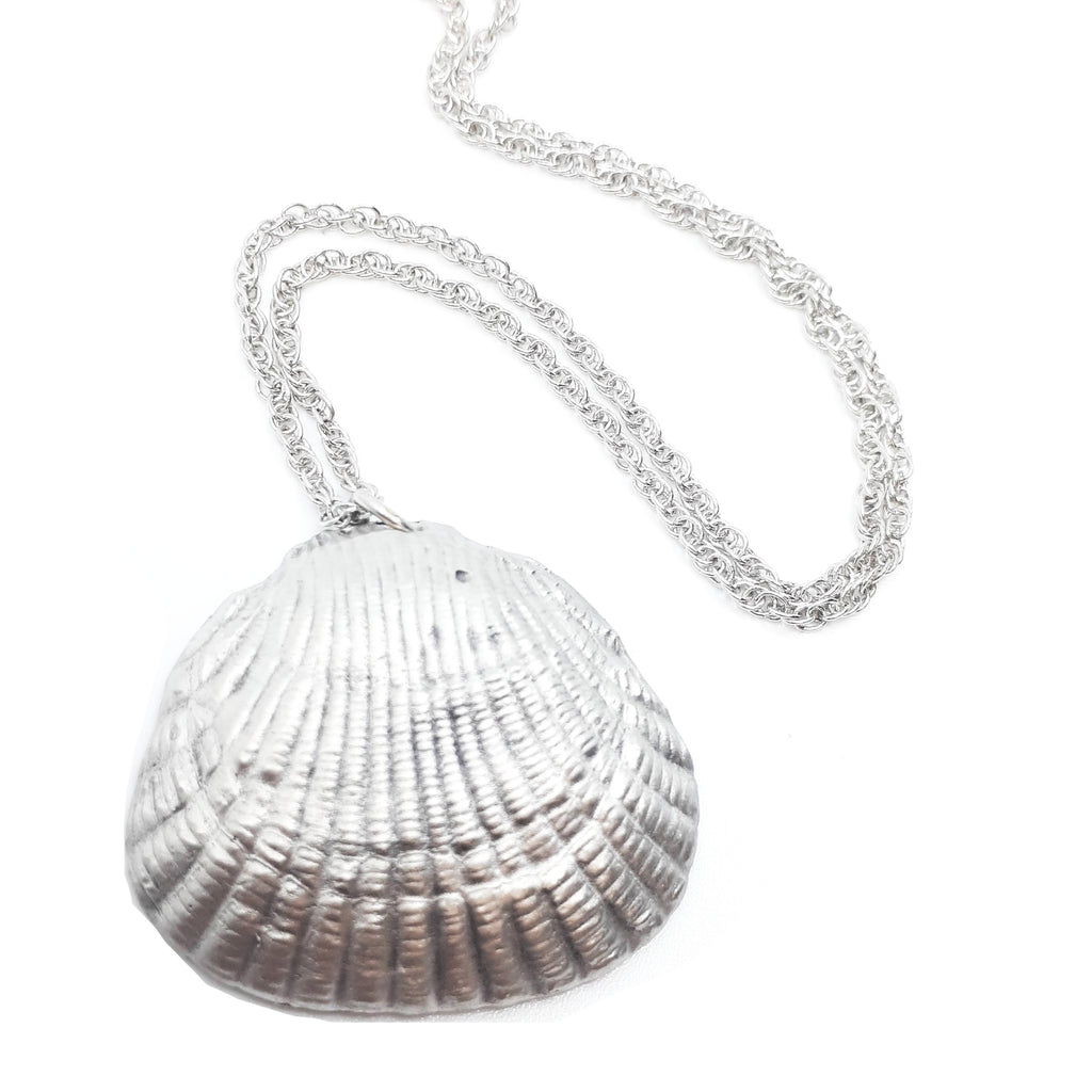 Cockle Seashell Pendant